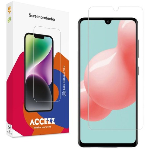 ACCEZZ Displayschutzglas für Samsung Galaxy A41 9H Hartglas Klar