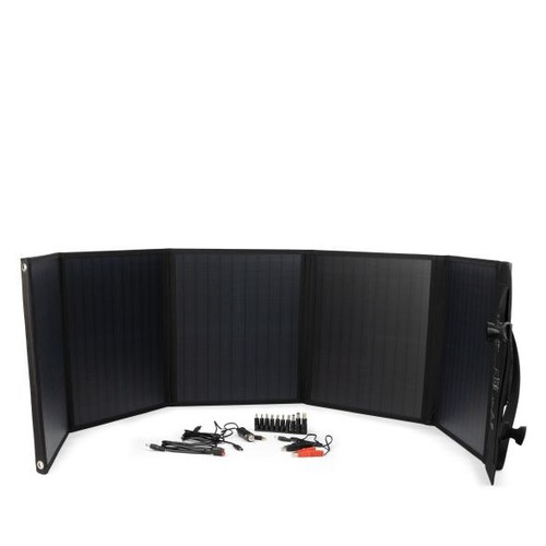 Clever Wounder 100W Solarpanel Faltbar Solarmodul Monokristallin USB-C DC 18V