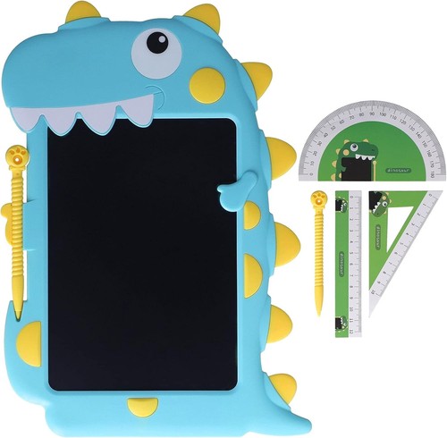 Cyclops XS-K8 Dinosaurier LCD Schreibtablet 8,5 Zoll Zeichentafel Blau Gelb