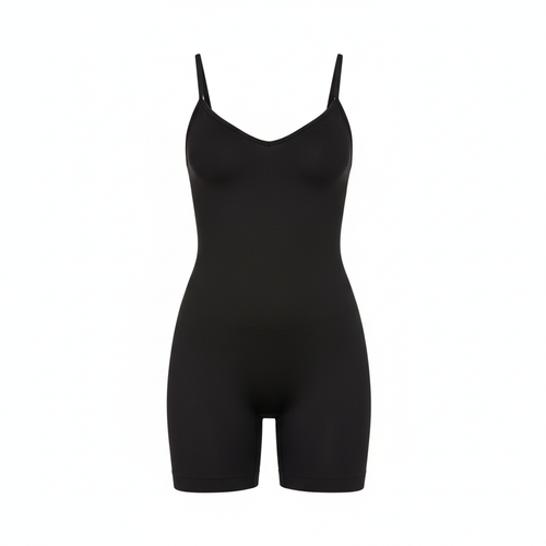Hunkemöller Damen Shapewear Body EVR&BODY Schwarz Gr. M Nahtlos Formend