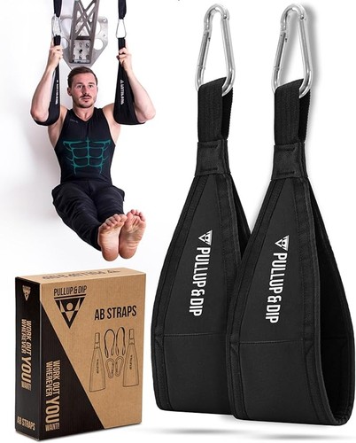 PULLUP & DIP Bauchtrainingsschlaufen Bauchtrainer Armschlaufen Ab Straps