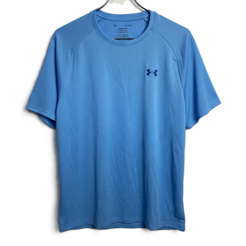 Under Armour Sport T-Shirt Horizon Blue Gr. XL 100% Polyester Tech Textured