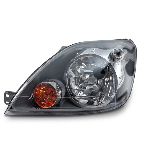 TYC Hauptscheinwerfer Links H4 Schwarz Ford Fiesta V Mk5 Facelift 05-08 LWR