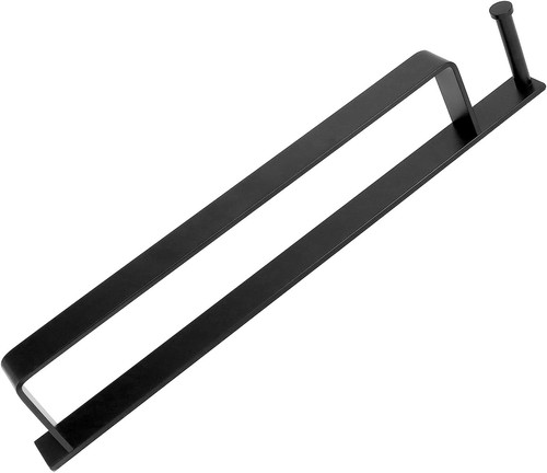 Handtuchhalter Ohne Bohren Selbstklebend Handtuchstange 43,5cm Aluminium Schwarz