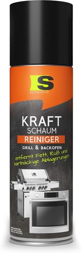 Spraytive Kraftschaum Ofen- & Grillreiniger 500ml Aktivschaum Backofenreiniger