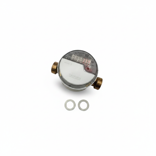 Techem AP Vario 3 Warmwasserzähler Q3=2,5 110 mm 3/4 Zoll Aufputz MID