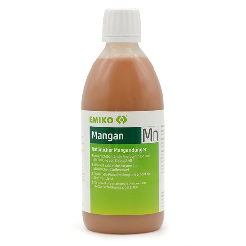 EMIKO Mangan Natürlicher Mangandünger Flüssigdünger Bio Einzelnährstoff 500 ml