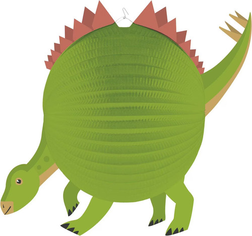 Riethmüller Dino Lampion 25 cm Stegosaurus Dinosaurier Laterne für St. Martin