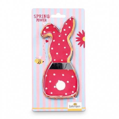 RBV Birkmann XXL Ausstechform Hase Schlappohr Edelstahl 17 cm Ostern Plätzchen