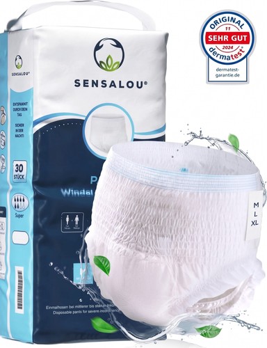 Sensalou Inkontinenz Pants Super Gr. L (115-140 cm) – 30 Stück saugstarke