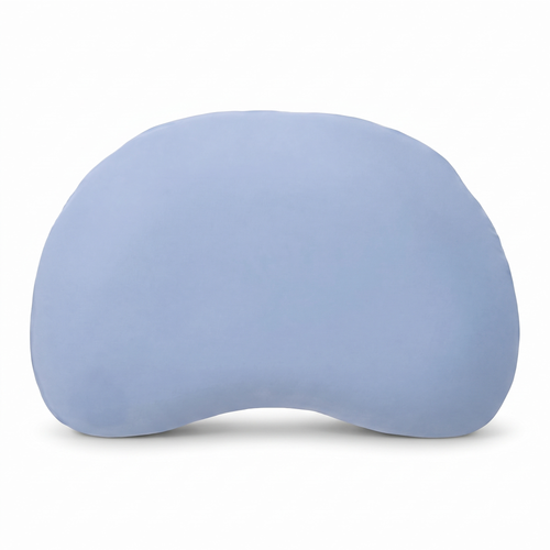 Edda Lux Kissenbezug Feinjersey Baumwolle 61x40cm Hellblau Tempur Curve S M