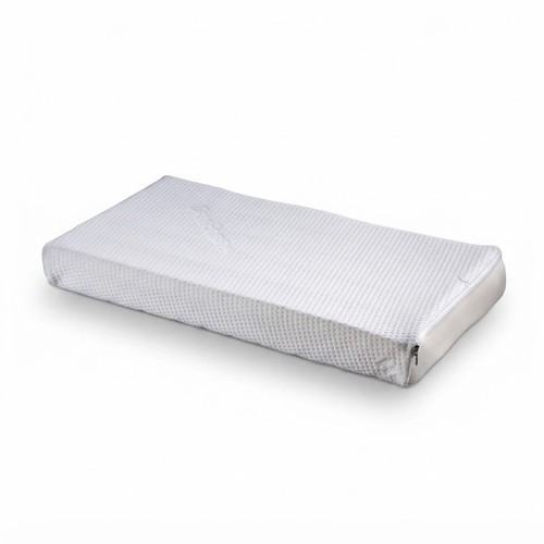 Hemafa Vario 7 Nackenstützkissen 35x70x7 cm Viscoschaum Kissen 2 Härten Weiß