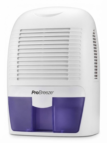 Pro Breeze PB-03-EU Luftentfeuchter 1500ml Raumentfeuchter 500ml Peltier Weiß