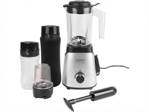 CASO Design B 300 VacuServe Vakuum Standmixer Smoothie Blender 300W Edelstahl