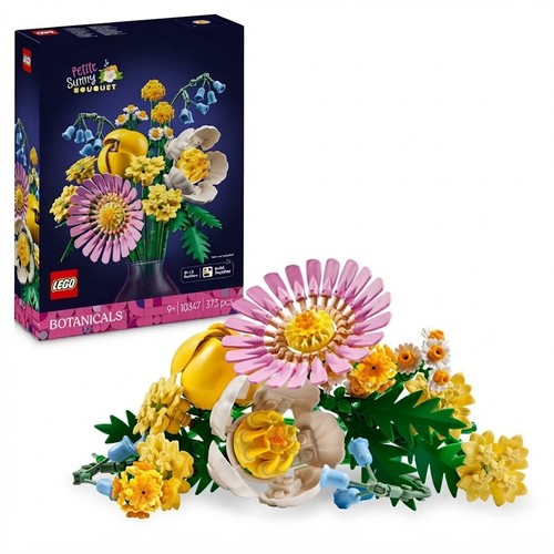 LEGO Botanicals 10347 Kleiner Sommerstrauß - Blumenstrauß Bauset künstliche