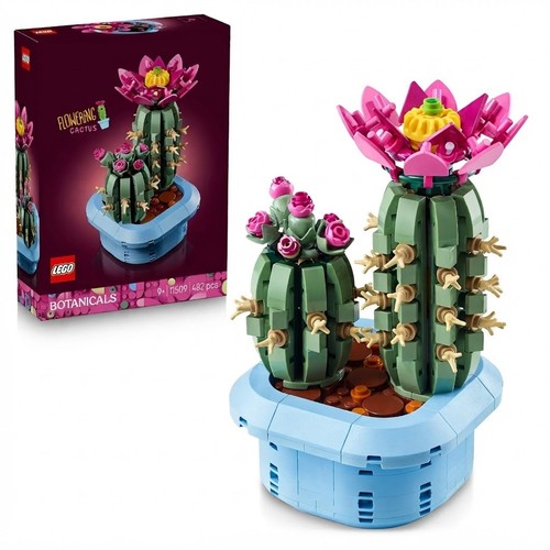 LEGO Botanicals 11509 Blühender Kaktus Bauset Sukkulente Deko Blumen Neu OVP