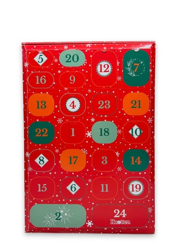 Knotten Adventskalender 2025 Merry Bright Strickkalender Häkelkalender Wolle Neu