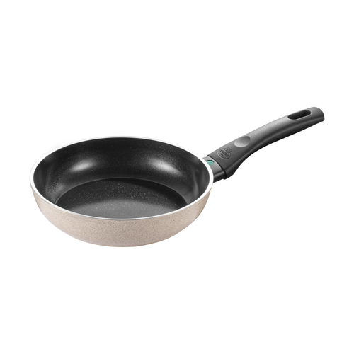 BALLARINI Ledro Bratpfanne 20 cm Induktion Keramikbeschichtung Beige Aluminium