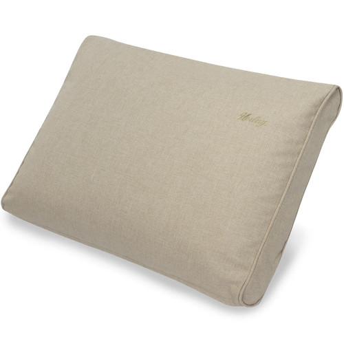 Herlag Sunny Outdoor Loungekissen Rücken 40x60cm Natur Wetterfest Rückenkissen